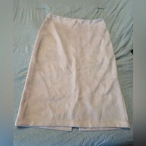Women’s suede pencil skirt